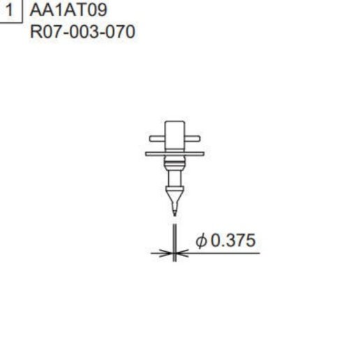 fuji nxt nozzle R07-003-070 AA1AT09 0.3