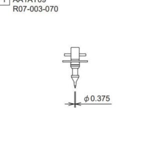Fuji NXT H08/H12/V12 DX head 0.3mm nozzle AA1AT00 R07-003-070