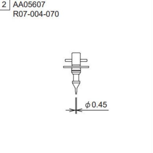 R07-004-070 AA05607 0.4 nxt nozzle