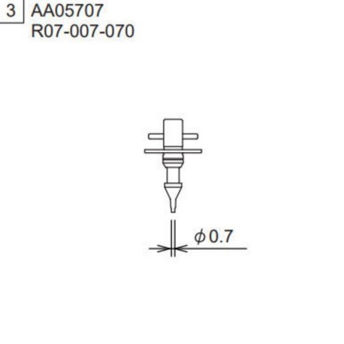R07-007-070 AA05707 nxt nozzle